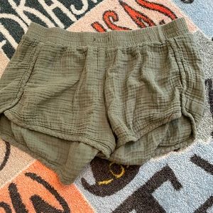 Anthropologie cover up pool shorts